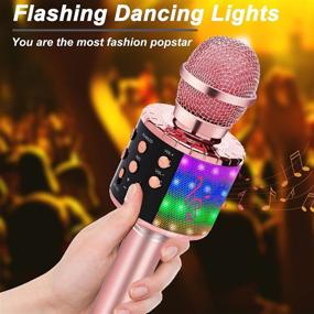 img 1 attached to Bluetooth Karaoke Microphone Wireless - Portable Karaoke Mic For Kids Adults