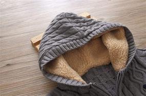 img 3 attached to 👕 Abalacoco Unisex Cardigan Sweater Sweatshirt: Stylish & Versatile Boys' Clothing Choice