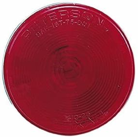 img 1 attached to 🔴 426R Red 4-inch Round Stop Turn and Tail Light by Peterson Manufacturing