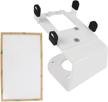 dccstands fixed clover flex terminal stand with screen protector - screw-in and adhesive logo