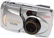 цифровая камера olympus d-460 с разрешением 1.3 мп и 3-кратным оптическим зумом. логотип