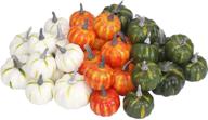 stylish vensovo decorative pumpkins: assorted sizes for elegant home decor logo