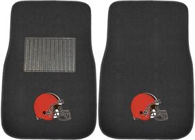 img 4 attached to Fanmats 10298 Embroidered Cleveland Browns