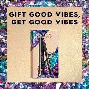 img 3 attached to 🎁 Urban Decay Bigger, Badder Duo Gift Set - Perversion Waterproof Fine-Point Eye Pen & Perversion Volumizing Mascara - Black - Enhances Lash Growth with Proteins & Amino Acids