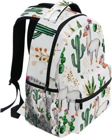 img 3 attached to 🎒 WXLIFE Tribal Geometric Backpack: Stylish and Functional Kids' Shoulder Backpacks