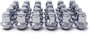 img 2 attached to 🔩 Mastiff 17240 Lug Nut Set - M14x1.5 Thread, Triple-Chrome Finish, Mag Seat, 1.81"(46mm) Height - 1.7"(43mm) Inner Height - 1.38" (35.2mm) Width - 7/8 Hex (Pk of 24)