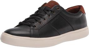 img 4 attached to Rockport Men's Jarvis Cognac Sneaker: Classic Comfort for the Modern Gentleman