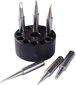 img 2 attached to 🔥 High-Quality T18 Soldering Tip Set – 6pcs Replacement for Hakko FX-888D, FX-888, FX8801, FX-600 – Includes Tip Holder