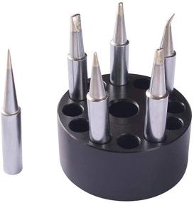 img 3 attached to 🔥 High-Quality T18 Soldering Tip Set – 6pcs Replacement for Hakko FX-888D, FX-888, FX8801, FX-600 – Includes Tip Holder