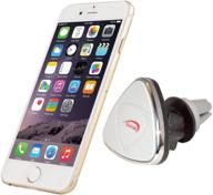 📱 isunnao magnetic smartphone car mount - 360° rotation air vent mount with ball joint for all smartphone brands logo