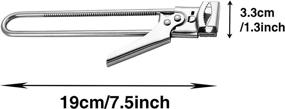 img 4 attached to 🔧 Adjustable Stainless Steel Jar & Bottle Opener, Manual Kitchenware Tool for Opening Jars and Bottles - Master Opener (1 Pcs)