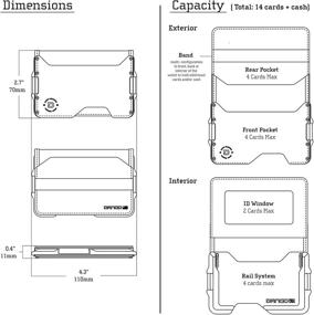 img 1 attached to Dango Dapper Bifold Wallet: Ultimate Water Resistant Solution