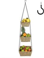 tier hanging fruit baskets kitchen logo