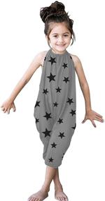 img 1 attached to 🦄 Adorable Jumpsuit Pockets Rompers for Toddler Girls - Unicorn-themed Clothing Collection