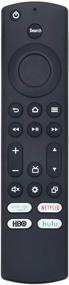 img 1 attached to 📱 WINFLIKE CT-RC1US-21 IR Replacement Remote Control for Toshiba Fire TV Edition - Compatibility with 32LF221U21, TF-32A710U21, TF-43A810U21, and More