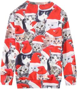 img 3 attached to 🎄 Christmas Slogan SSLR Crewneck Pullover Sweatshirt – Boys Clothing, Fashion Hoodies & Sweatshirts