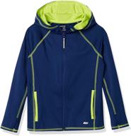 amazon essentials little full zip active boys' clothing: ultimate comfort and style for young athletes! logo