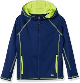 img 4 attached to Amazon Essentials Little Full Zip Active Boys' Clothing: Ultimate Comfort and Style for Young Athletes!