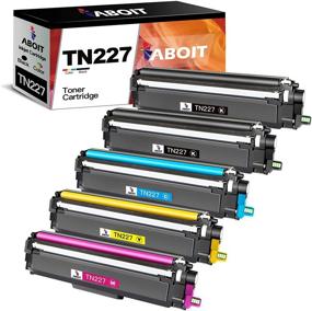 img 4 attached to 🖨️ 5-Pack ABOIT Compatible Toner Cartridge Replacement for Brother TN227 TN-227 TN227BK TN223 TN 223 TN 227 - Compatible with MFC-L3770CDW MFC-L3750CDW HL-L3230CDW HL-L3290CDW HL-L3210CW Printer Tray for Enhanced Performance and Print Quality