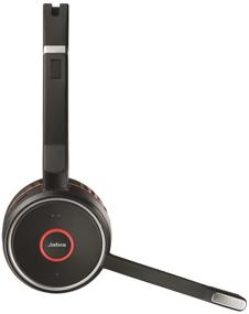 img 2 attached to 🎧 Enhance Your Audio Experience with Jabra Evolve 75 UC Stereo Wireless Bluetooth Headset - Black