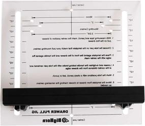 img 1 attached to 💪 Effortlessly Install Big Horn 19650 Drawer Pull with This Handy Jig