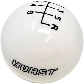 img 1 attached to Hurst Logo 6-Speed Corvette Shift Knob: C5 & Z06 - Enhance Your Driving Experience!