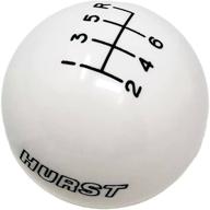 hurst logo 6-speed corvette shift knob: c5 & z06 - enhance your driving experience! logo