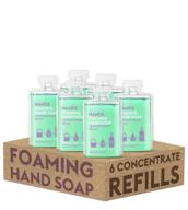 🧼 dutybox hands 6 capsule packs - foaming hand soap, fragrant gentle moisturizing hand wash. convenient, effective, and simple to use. sage and mint logo