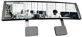 img 4 attached to 👀 Enhance Your View with ModTek's New EX Large High Definition Wide Angle Rear View Mirror for PC Monitors or Anywhere