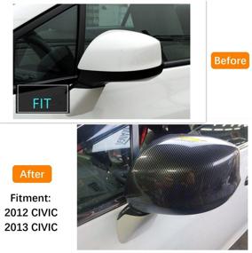 img 2 attached to Carbon Fiber Mirror Cover 2012 2013