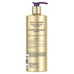 img 3 attached to Pantene Gold Series Sulfate-Free Co-Wash with Argan Oil for Curly, Coily Hair - Deep Hydration 15.2 fl oz (Packaging May Vary)