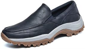 img 4 attached to Puxowe Loafers Cushion Walking Sneakers Men's Shoes in Loafers & Slip-Ons