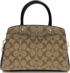 img 2 attached to Coach Lillie Carryall Signature Canvas Women's Handbags & Wallets in Crossbody Bags