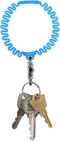 img 2 attached to 🔑 Nite Ize KWB-03-R6 Key Band-It: Stretch Wristband Key Chain With S-Biner Clip (Blue)