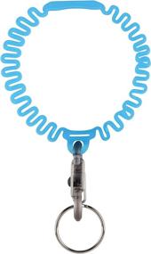 img 3 attached to 🔑 Nite Ize KWB-03-R6 Key Band-It: Stretch Wristband Key Chain With S-Biner Clip (Blue)