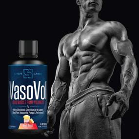 img 3 attached to 🍒 Siren Labs Vaso-VOL Жидкий мускульный насос - высокоэффективный препарат перед тренировкой для мужчин, повышающий васкулярность и обеспечивающий оптимальную тренировку (Фруктовый взрыв)
