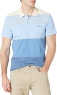 lacoste colorblock lightweight blue nattier 07e chambray naturel men's clothing logo