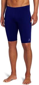 img 3 attached to 🩳 Boys' Solid Durafast Jammer Swim Suit by TYR Sport