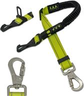 🐶 teaypet dog car seat belt: secure & adjustable pet safety belt for travel with restraint lockable swivel carabiner logo