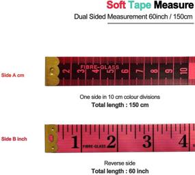img 2 attached to Soft Tape Measure Sewing for Sewing Notions & Supplies