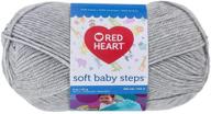 пряжа red heart soft baby steps, "слон": уютная и мягкая пряжа для проектов для младенцев логотип