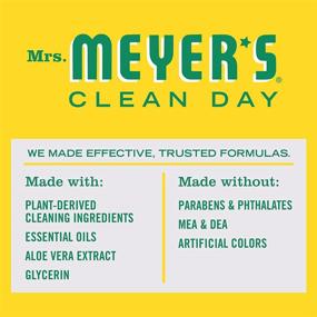 img 1 attached to 🌿 Cruelty-Free Mrs. Meyer's Clean Day Dishwashing Liquid Dish Soap - Honeysuckle Scent, 16 oz (Pack of 3)