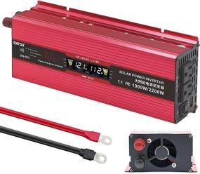 img 4 attached to DATOUBOSS 1000W Pure Sine Wave Power Inverter: 12V 110V DC to AC Car Inverter with LED Display