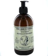 🍊 marius-fabre marseille liquid soap, 500ml, enhanced with orange zest essential oils logo