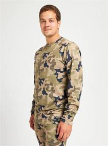 img 2 attached to Burton Mens Midweight Heather Large Men's Clothing in Active