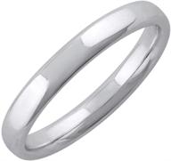 platinum plain wedding band ring women's jewelry in wedding & engagement logo
