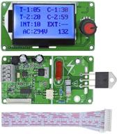 🔥 aideepen 40a digital double pulse encoder spot welder controller board with lcd display - enhanced welding transformer efficiency logo