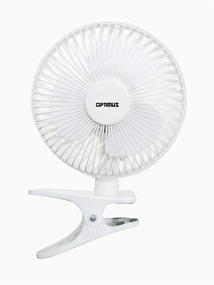 img 1 attached to 🌬️ Optimus F-0600 6-inch White Electric Fan