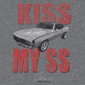 img 3 attached to Camaro SS Chevrolet T-Shirt - Kiss My Chevy Graphic Car Shirt by Tee Luv