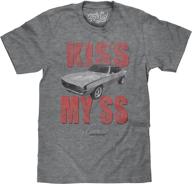 camaro ss chevrolet t-shirt - kiss my chevy graphic car shirt by tee luv logo
